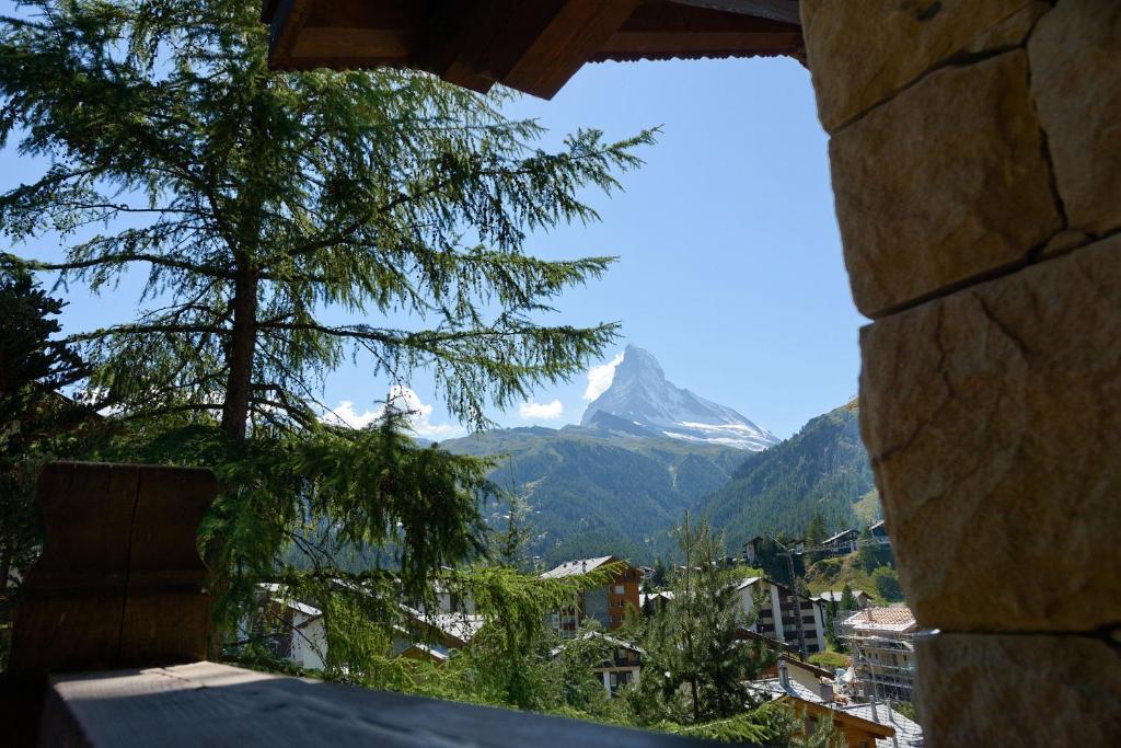Chalet Kisseye With Heated Pool And Matterhorn Views Apartment เซอร์แมท ห้อง รูปภาพ